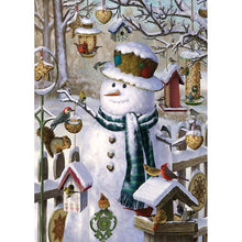 Load image into Gallery viewer, Santa Claus Snowman - Full Drill Diamond Painting
