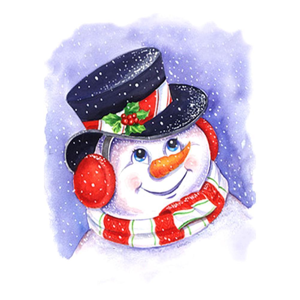 Snowman - Full Drill Diamond Painting