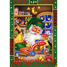 Load image into Gallery viewer, Santa Claus Animal - Full Drill Diamond Painting
