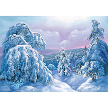 Load image into Gallery viewer, Snow Scenery - Full Drill Diamond Painting
