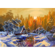 Load image into Gallery viewer, Snow Scenery - Full Drill Diamond Painting
