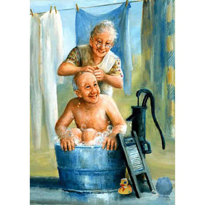 Older Couples  - Full Drill Diamond Painting