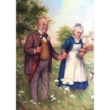 Load image into Gallery viewer, Older Couple - Full Drill Diamond Painting
