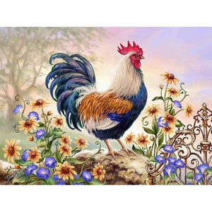 Rooster - Full Drill Diamond Painting