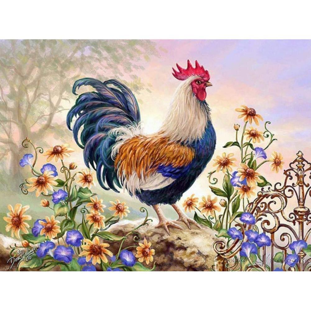 Rooster - Full Drill Diamond Painting