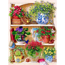 Load image into Gallery viewer, Potted Plant - Full Drill Diamond Painting
