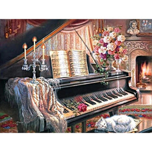Piano - Full Drill Diamond Painting