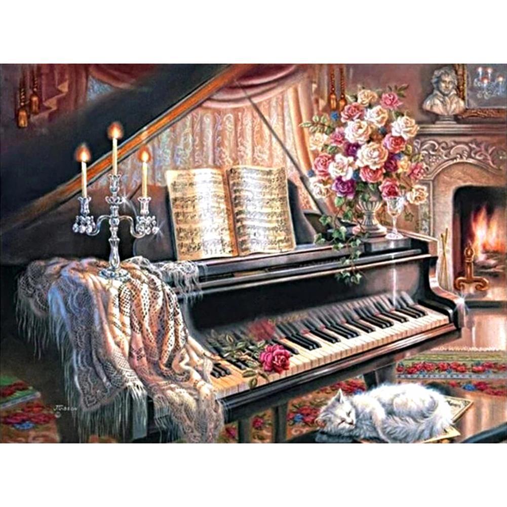 Piano - Full Drill Diamond Painting