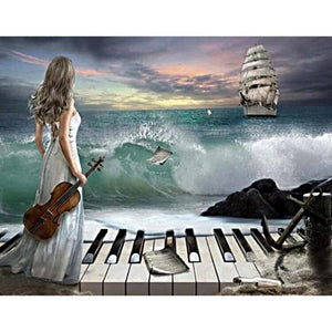 Piano  - Full Drill Diamond Painting