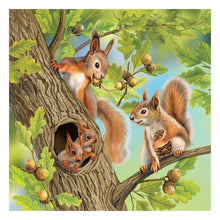 Load image into Gallery viewer, Squirrel - Full Drill Diamond Painting
