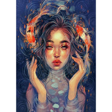 Load image into Gallery viewer, Girl - Full Drill Diamond Painting

