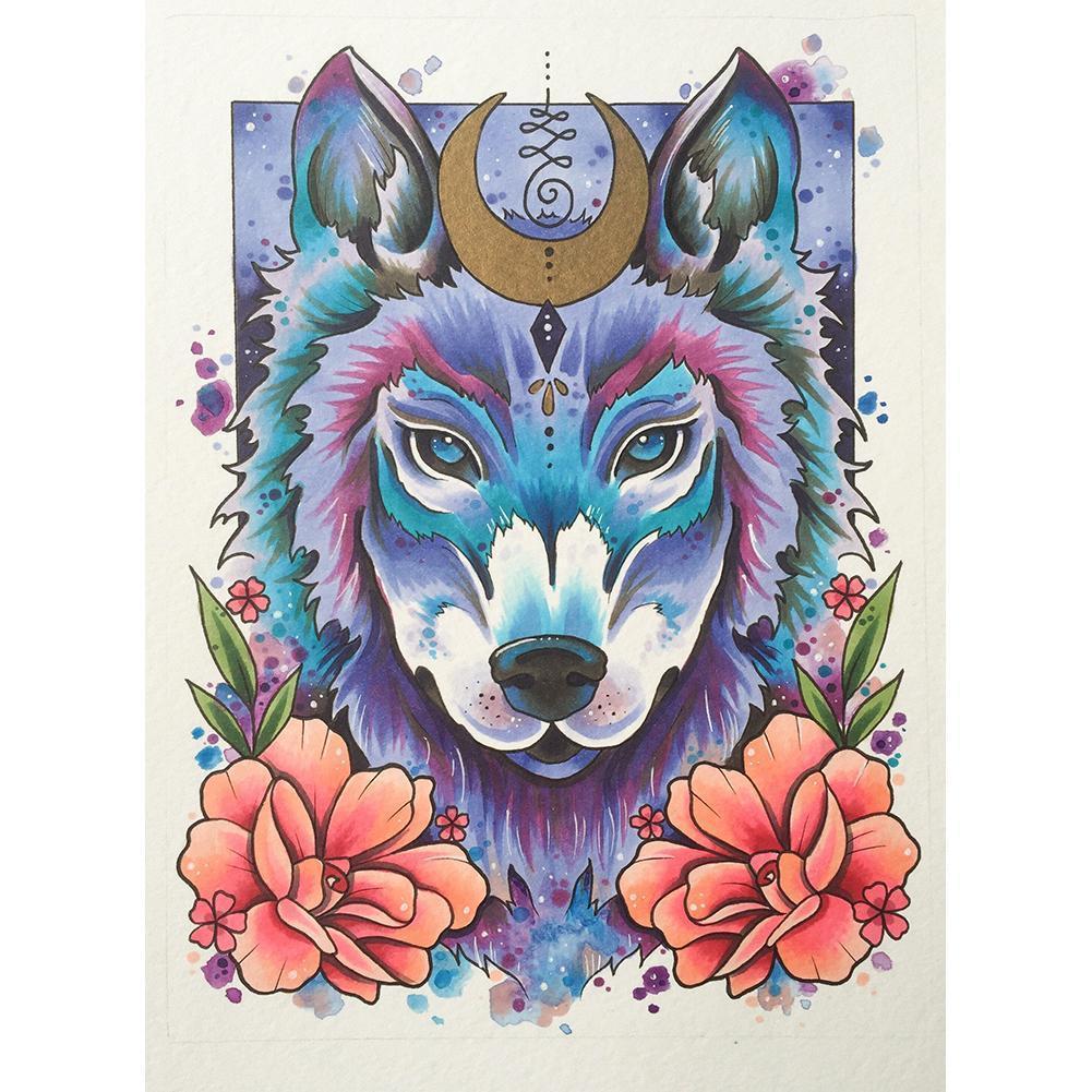 Wolf - Full Drill Diamond Painting