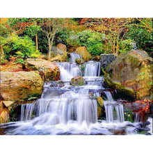 Load image into Gallery viewer, Watterfall Landscape - Full Drill Diamond Painting
