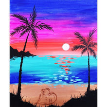 Load image into Gallery viewer, Beach Tree - Full Drill Diamond Painting
