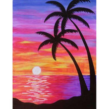 Load image into Gallery viewer, Beach Tree - Full Drill Diamond Painting
