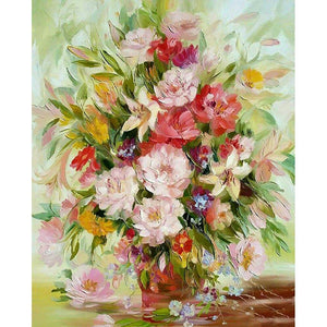 Flowers - Full Drill Diamond Painting
