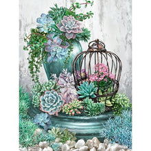 Load image into Gallery viewer, Flowers  - Full Drill Diamond Painting
