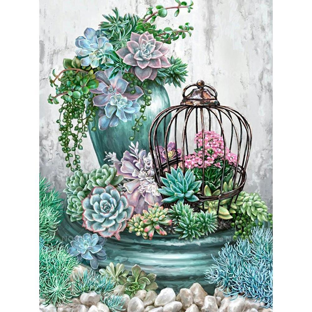 Flowers  - Full Drill Diamond Painting