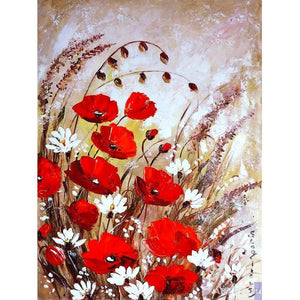 Flowers  - Full Drill Diamond Painting