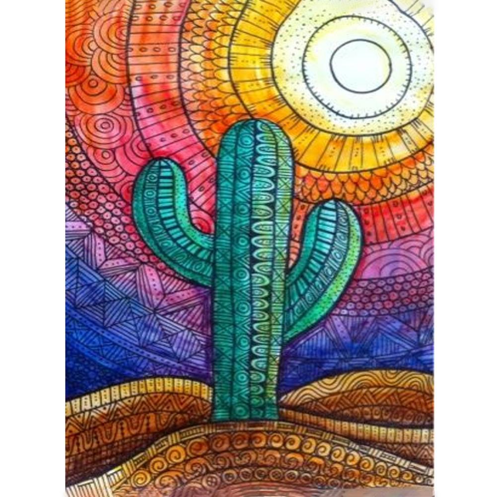 Cactus - Full Drill Diamond Painting