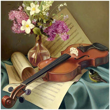 Load image into Gallery viewer, Violin - Full Drill Diamond Painting
