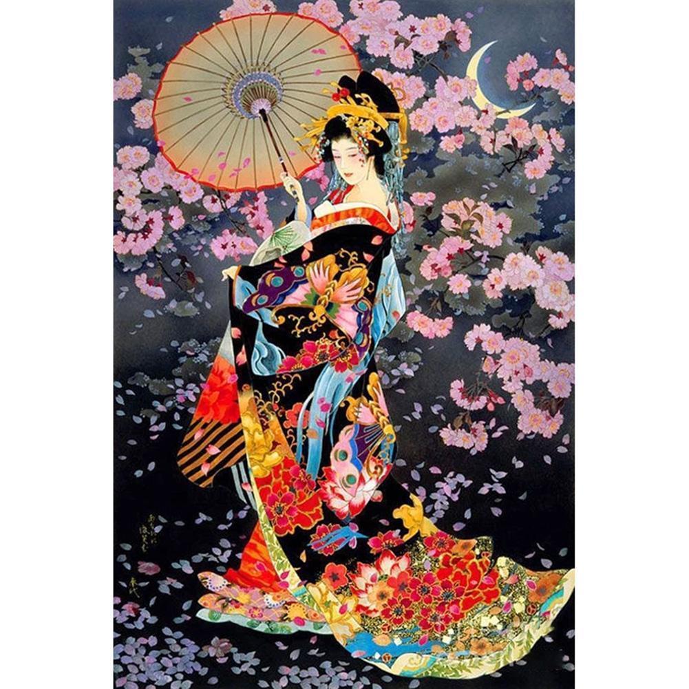 Geisha - Full Drill Diamond Painting