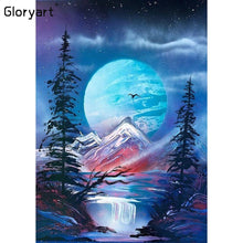 Load image into Gallery viewer, Moon - Full Drill Diamond Painting
