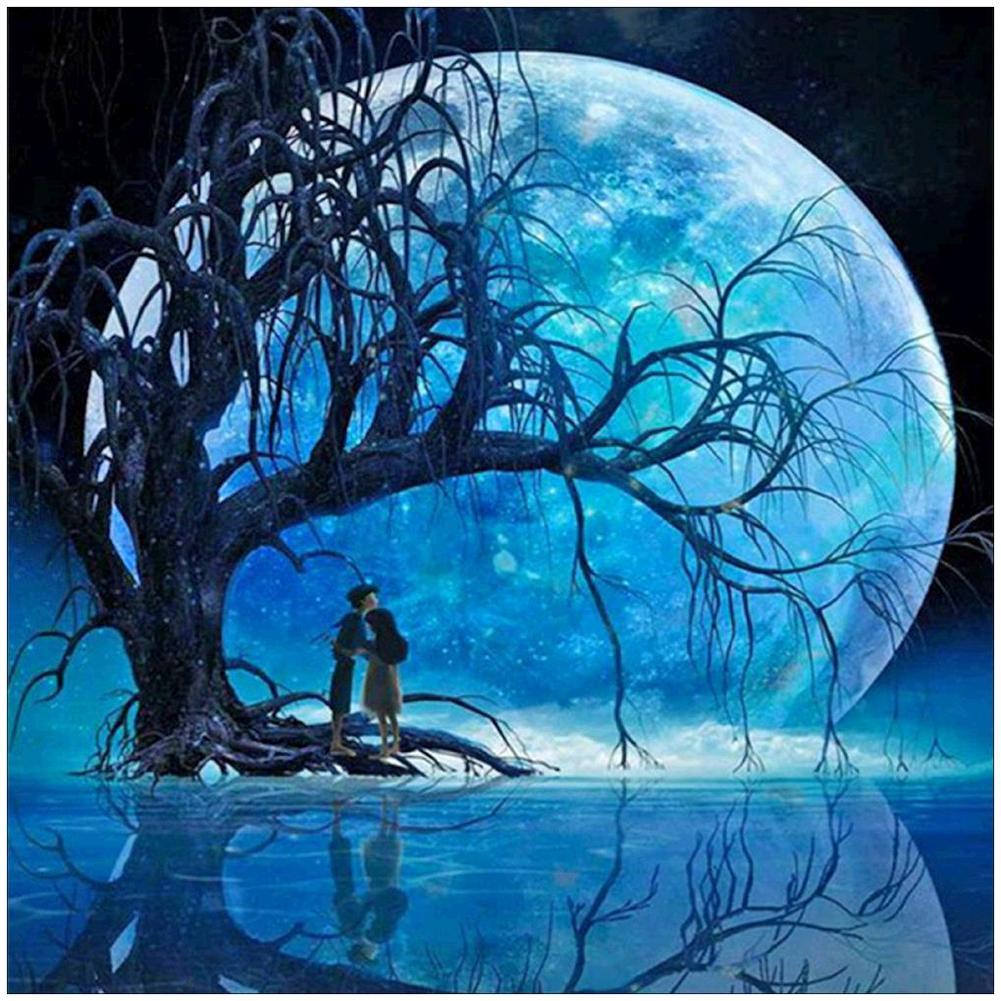 Moon - Full Drill Diamond Painting