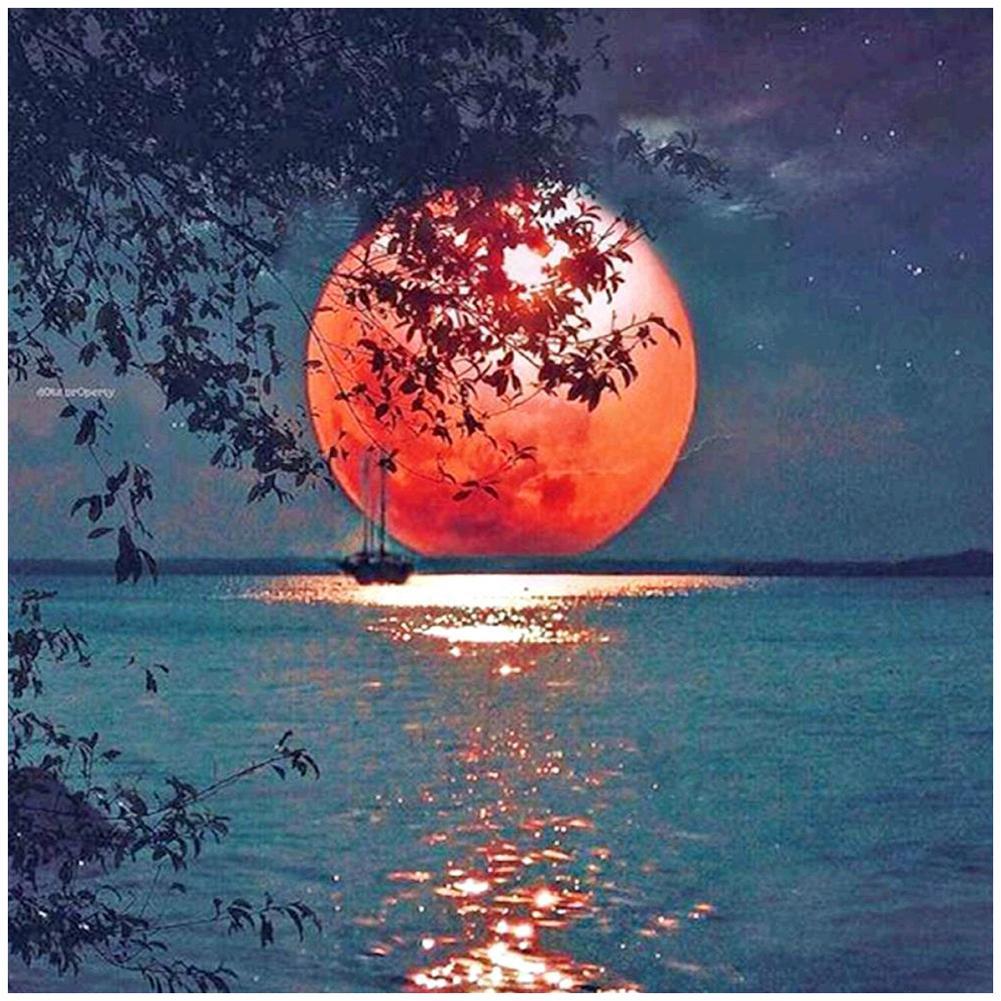Moon - Full Drill Diamond Painting