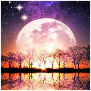 Moon - Full Drill Diamond Painting