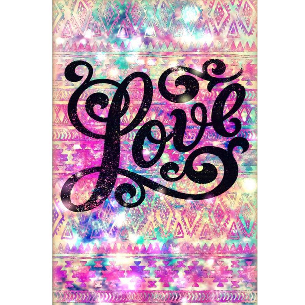 Starry Sky Words - Full Drill Diamond Painting