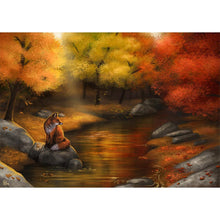 Load image into Gallery viewer, Autumn Landscape - Full Drill Diamond Painting
