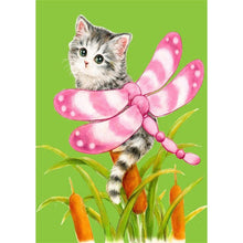 Load image into Gallery viewer, Cat - Full Drill Diamond Painting

