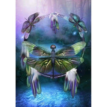Load image into Gallery viewer, Dragonfly - Full Drill Diamond Painting
