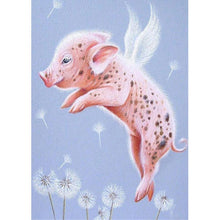 Load image into Gallery viewer, Pig - Full Drill Diamond Painting
