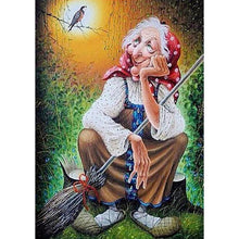 Load image into Gallery viewer, Old Lady - Full Drill Diamond Painting
