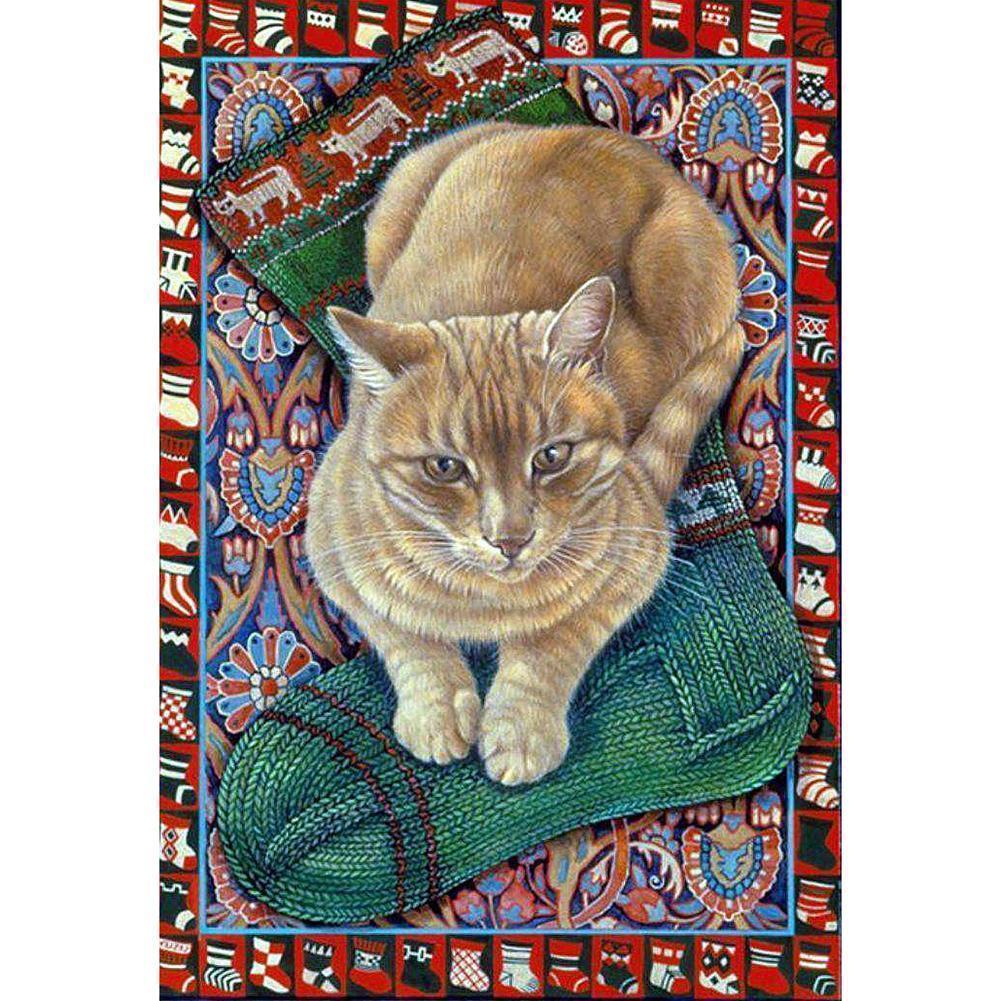 Cat - Full Drill Diamond Painting