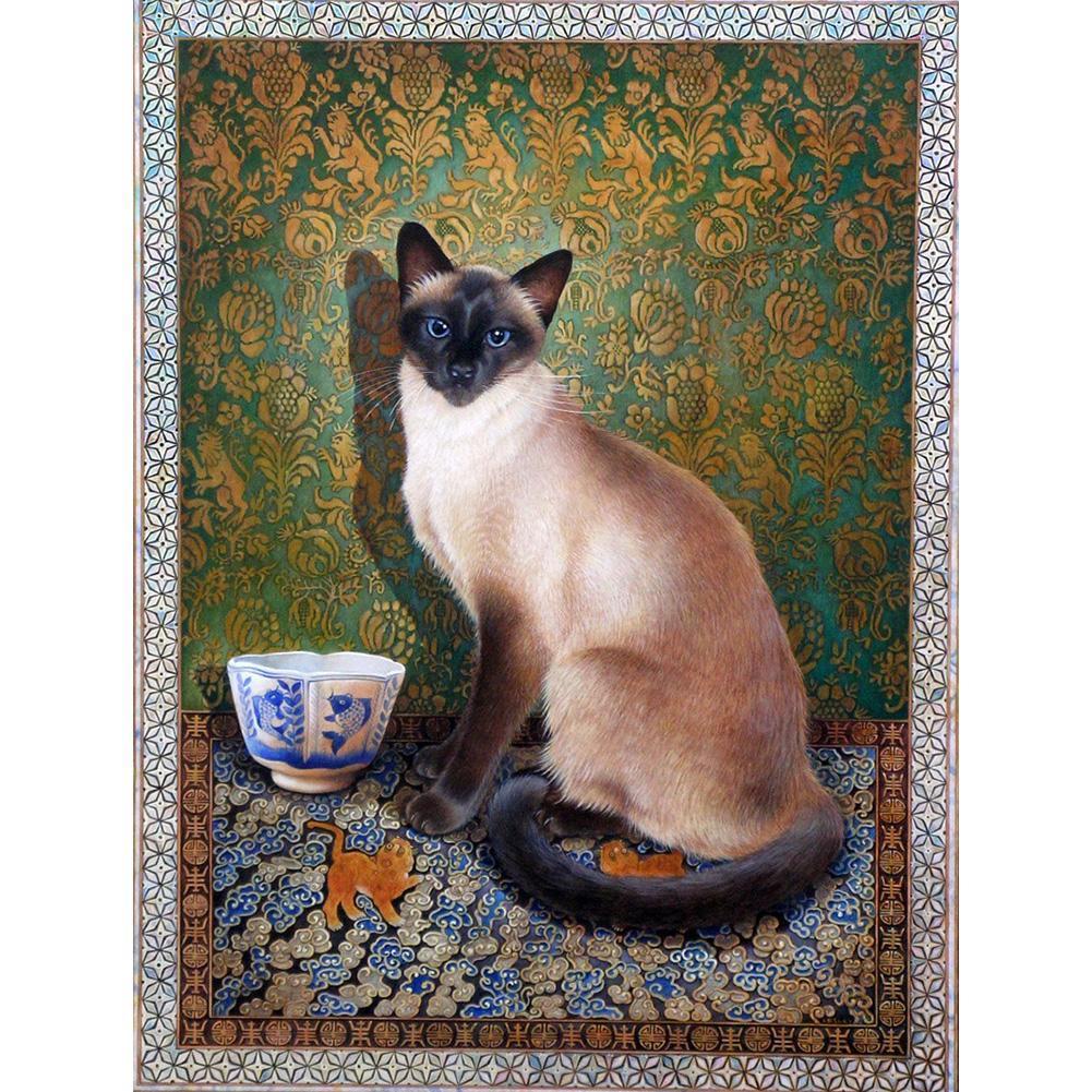 Cat - Full Drill Diamond Painting
