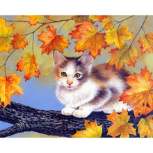 Load image into Gallery viewer, Cat - Full Drill Diamond Painting
