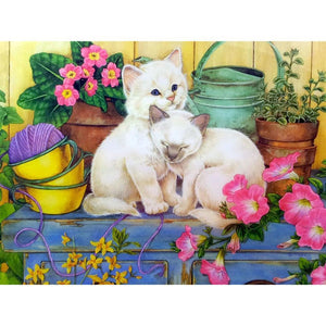 Cat - Full Drill Diamond Painting