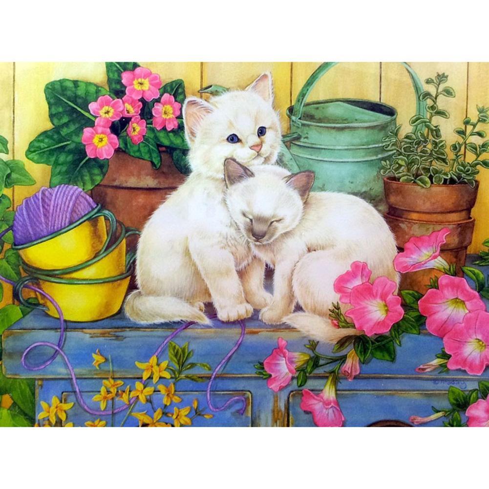 Cat - Full Drill Diamond Painting