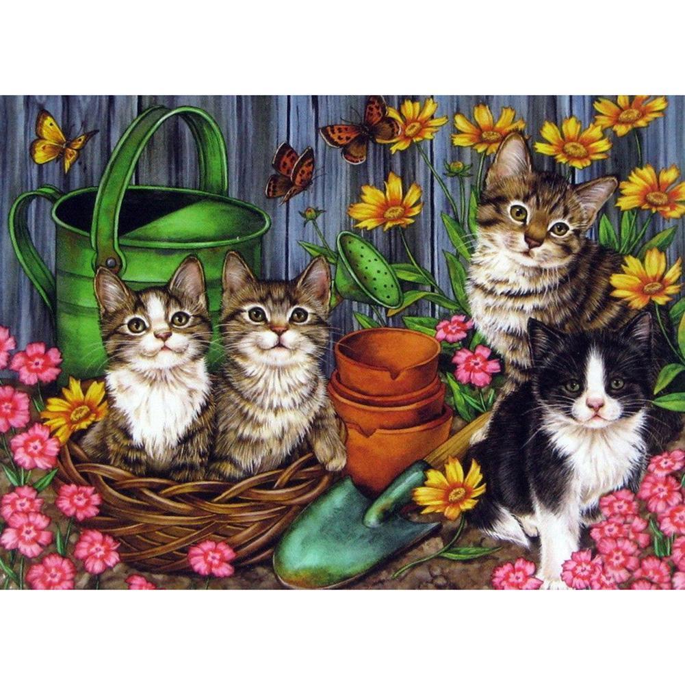 Cat - Full Drill Diamond Painting