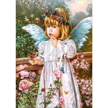 Load image into Gallery viewer, Angel - Full Drill Diamond Painting
