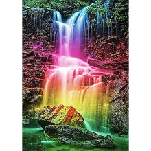 Load image into Gallery viewer, Rainbow Waterfall - Full Drill Diamond Painting
