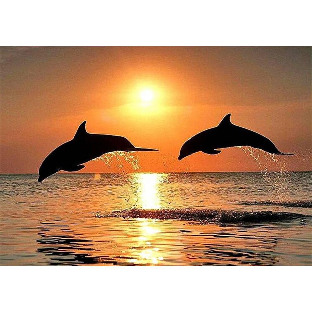 Dolphin - Full Drill Diamond Painting