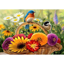 Load image into Gallery viewer, Flower Basket - Full Drill Diamond Painting
