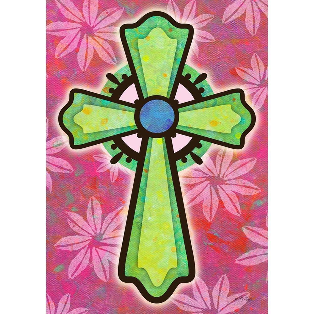 Cross - Full Drill Diamond Painting