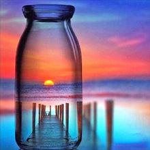 Load image into Gallery viewer, Sunrise - Full Drill Diamond Painting - 40x40cm
