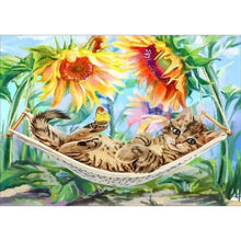 Load image into Gallery viewer, Cat - Full Drill Diamond Painting
