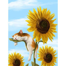 Load image into Gallery viewer, Sunflower - Full Drill Diamond Painting
